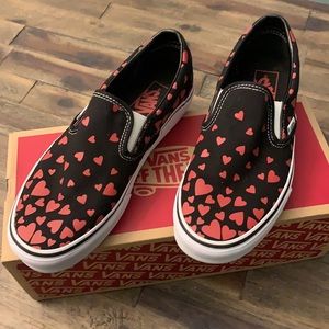 VANS Hearts Slip Ons